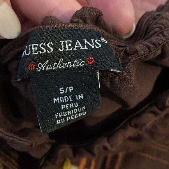 Vintage guess Calypso jeans tube halter top - Picture 4 of 6